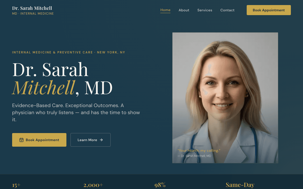 For personalized doctors